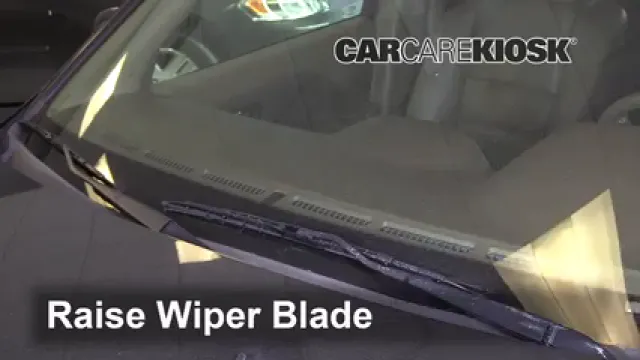 2008 Honda Pilot EX-L 3.5L V6 Balais essuie-glace avant Changer les balais des essuie-glace